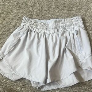 Grey lululemon shorts size 2